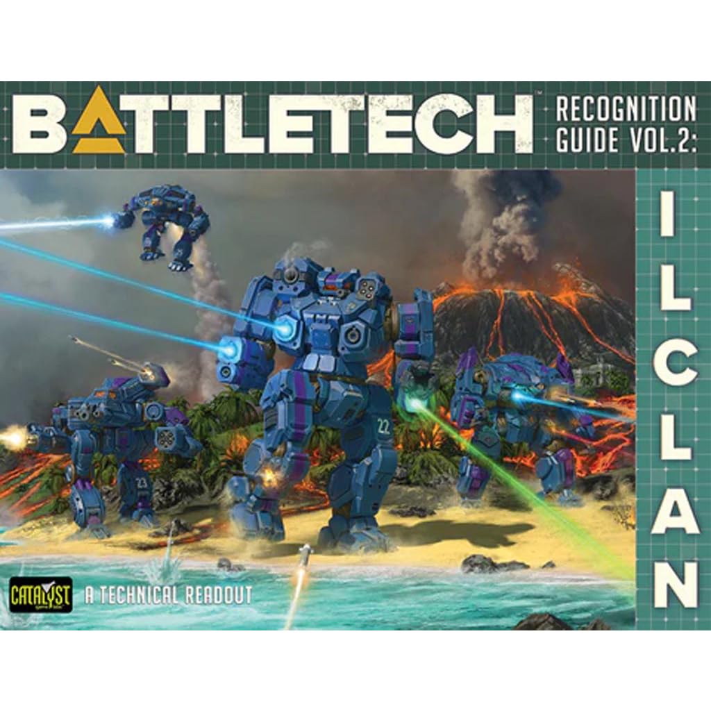 Catalyst Game Labs BattleTech | Book | Recognition Guide Vl 2 ilclan Ages 14+