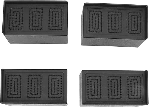 Fydun Rectangular Furniture Riser Rubber Stackable Sofa Riser for Table Sofa Bed Wide Range of Uses