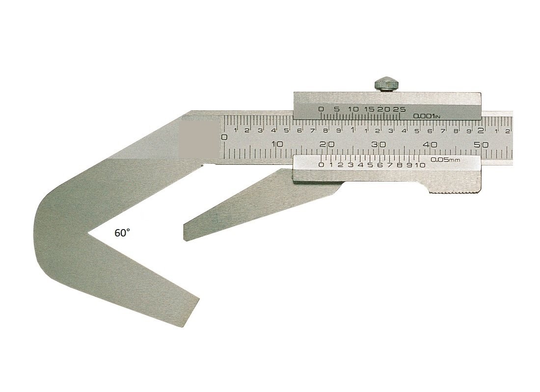 CNC QUALITÄT suwmiarka 150 mm do 3-punktowego pomiaru – zakres pomiarowy 4-40 mm