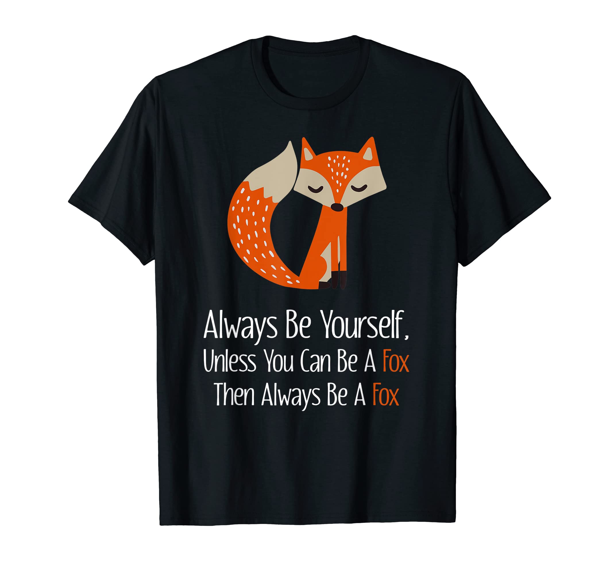Funny Cute Fox I Just Really Like Foxes Ok ? Drawing Tee T-Shirt