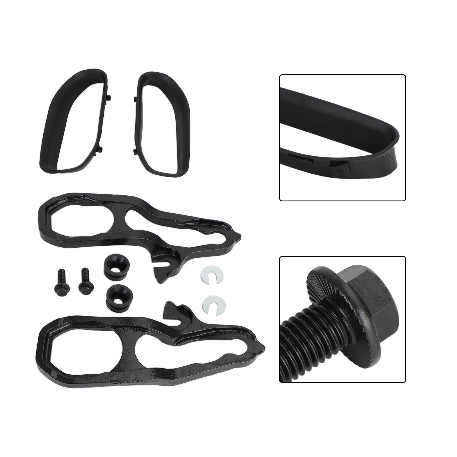 Abschlepphaken Front Links Rechts Passend für Ram 1500 2019 2020 Ersatz Mopar 82215268AB 68272945AB