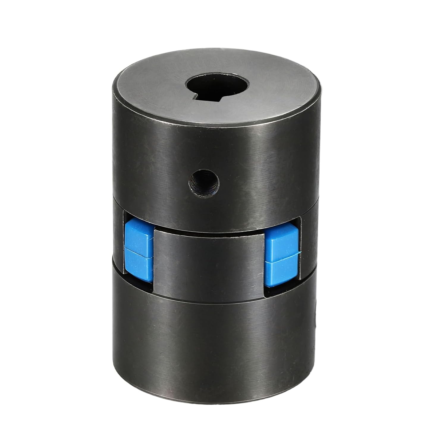 MECCANIXITY Flexible Coupling Coupler Set, 25/64" to 35/64" L070 L-Jaw Coupling Shaft, Rubber Spider Interchangeable for Spindle Transmissions Automation Equipment, Black