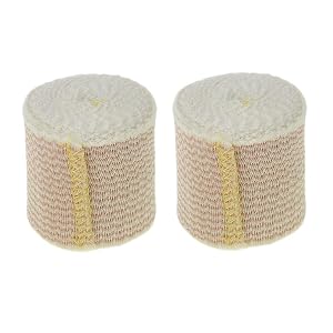 Dealmed 2 Elastic Bandage Wrap with Self-Closure 2 Elastic Bandages 5 Yards Stretched Compression Bandage Wrap Wound Care