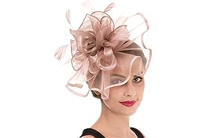 Women's Fascinating Organza Kentucky Derby Bridal Tea Party Hat