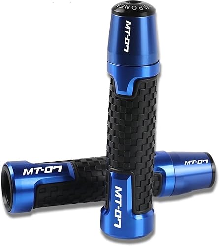 Miniatura 2 de DOUKI 0.866 in para Y&AMAHA MT07 FZ07 FZ-07 MT-07 MT FZ 07 2014 2015 2016 2017 2018 2019 2020 2021 manillar de motocicleta extremos (color gris)