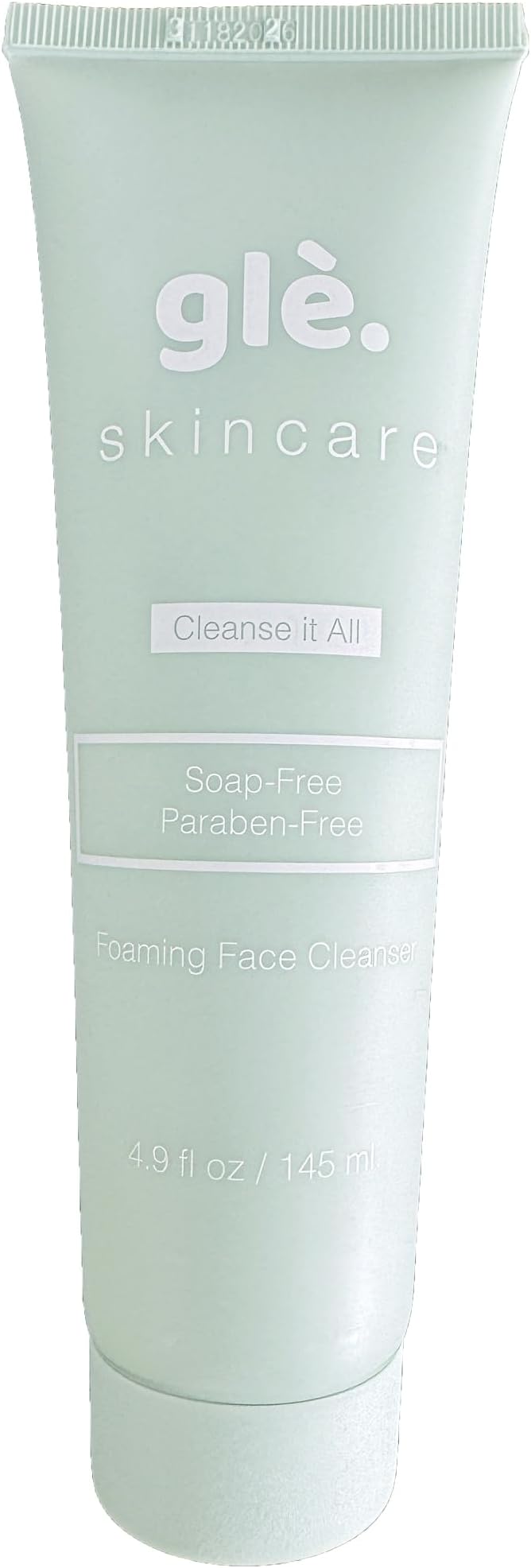 Gle Skin Foaming Facial Cleanser – Gentle Deep Pore Cleansing Wash – Refreshing Face Wash for Oil Control, Makeup Removal & Daily Impurity Detox – Hydrating & Non-Stripping Formula – 4.9 fl oz