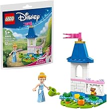 LEGO Disney Princess Cinderella's Mini Garden Castle 30695, Building Set with Minifigure, 52 Pieces, Ages 5+