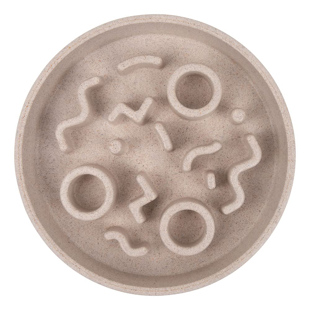 District 70 Bamboo Cat Slow Feeder - Ø 13,5 cm - Merengue