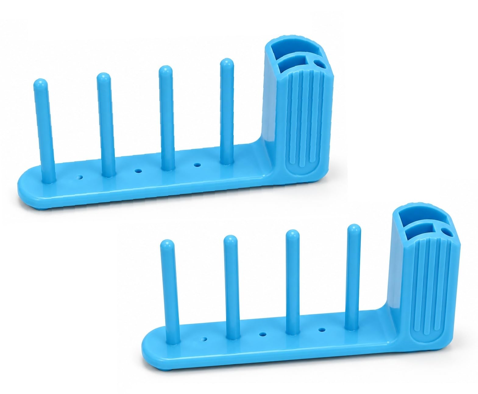 ZENITH Magnetic Bobbin Holder & Utility Storage Stand for Sewing Machines, Scissor & Thread Organizer Strong Magnetic Base. (4 PIN BOBBIN HOLDER 2 Pc)-image-30