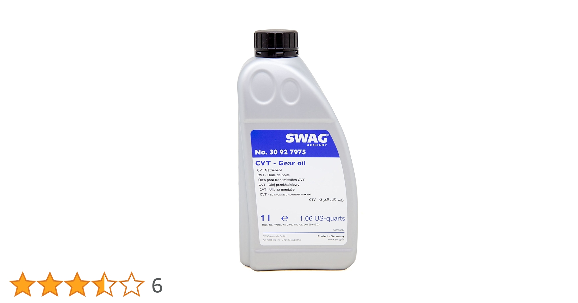 未開封SWAG ZF6HP用ATF 5L 未開封SWAG ZF6HP用ATF 5L - メルカリ