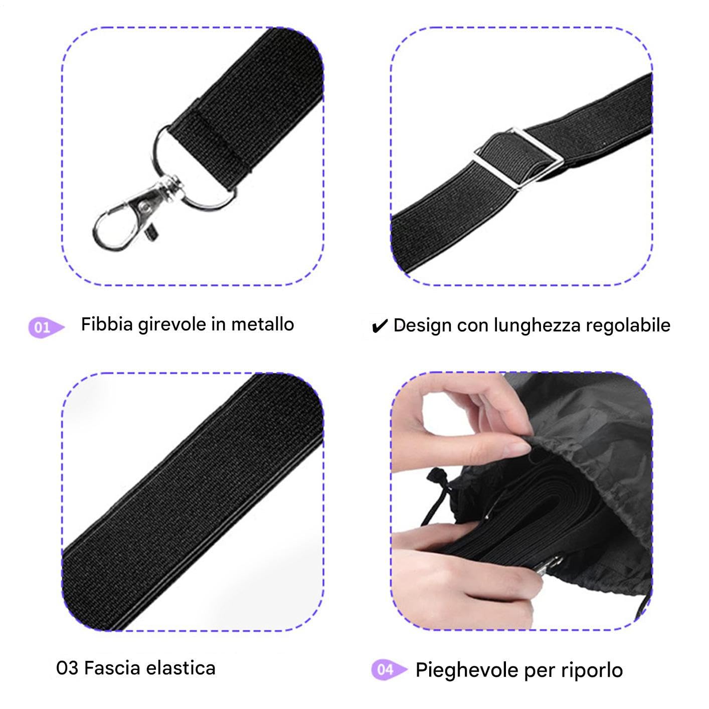 Cinturini Per Gambe Di Coperta Per | Cinturini Regolabili per Coperte Equine,A Sgancio Rapido Cintura Equestre Da Equitazione Per Uso In Fattoria E Prateria