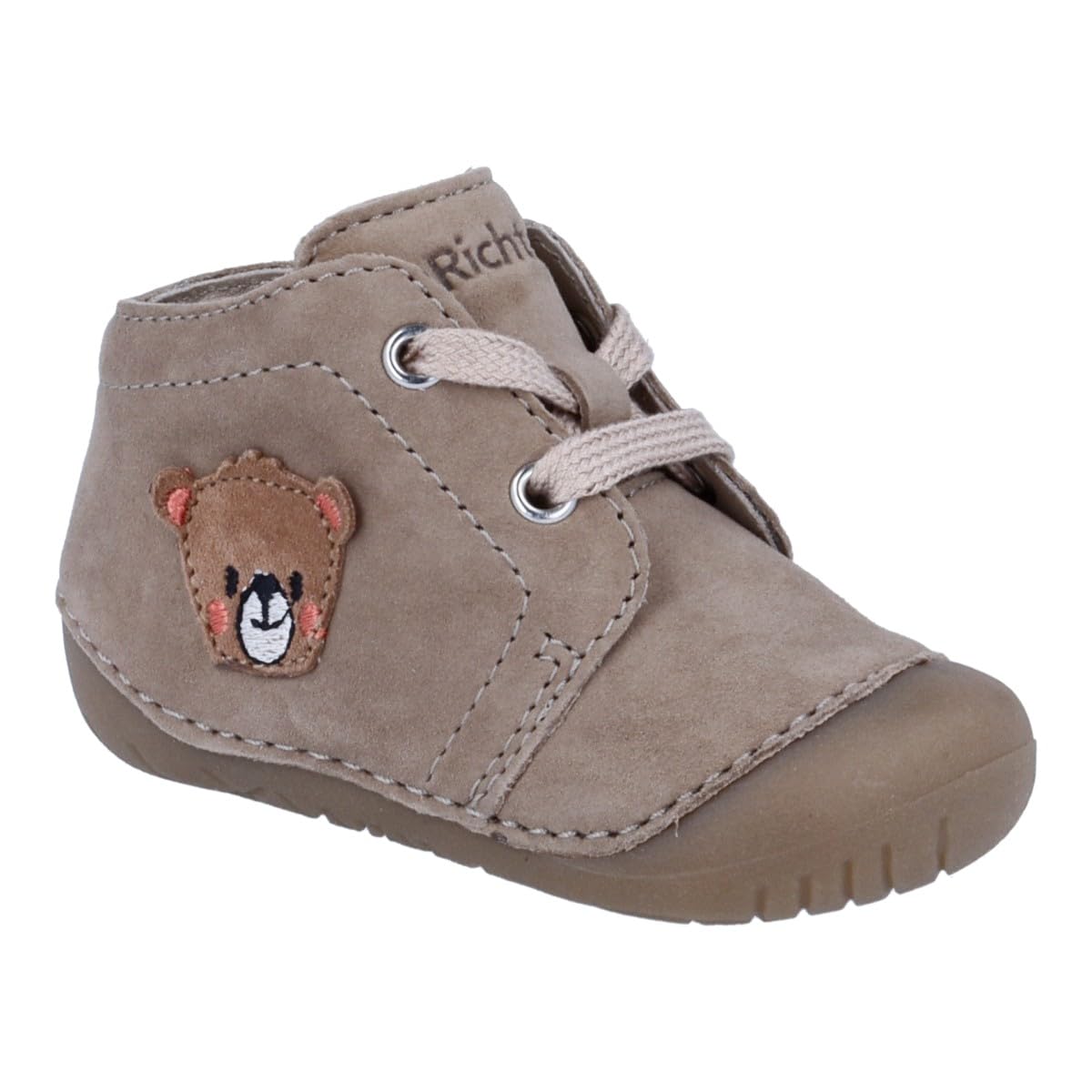 Richter Buty dziecięce unisex Baby Richie buty do nauki chodzenia, krepe/koniak, 21 EU, Crepe Cognac, 21 EU