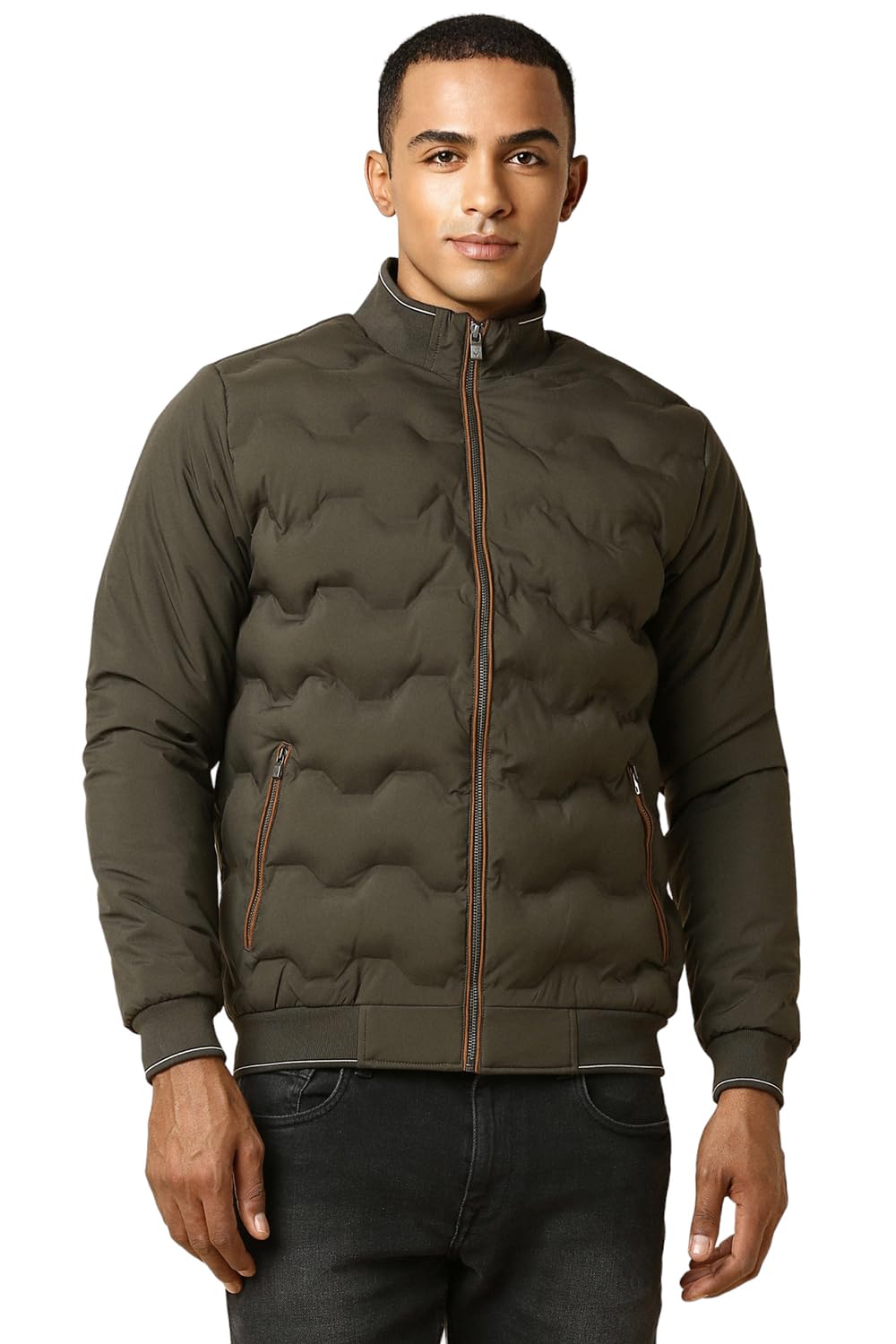allen solly Men's Polyester A-Line Standard Length Coat-picture-21