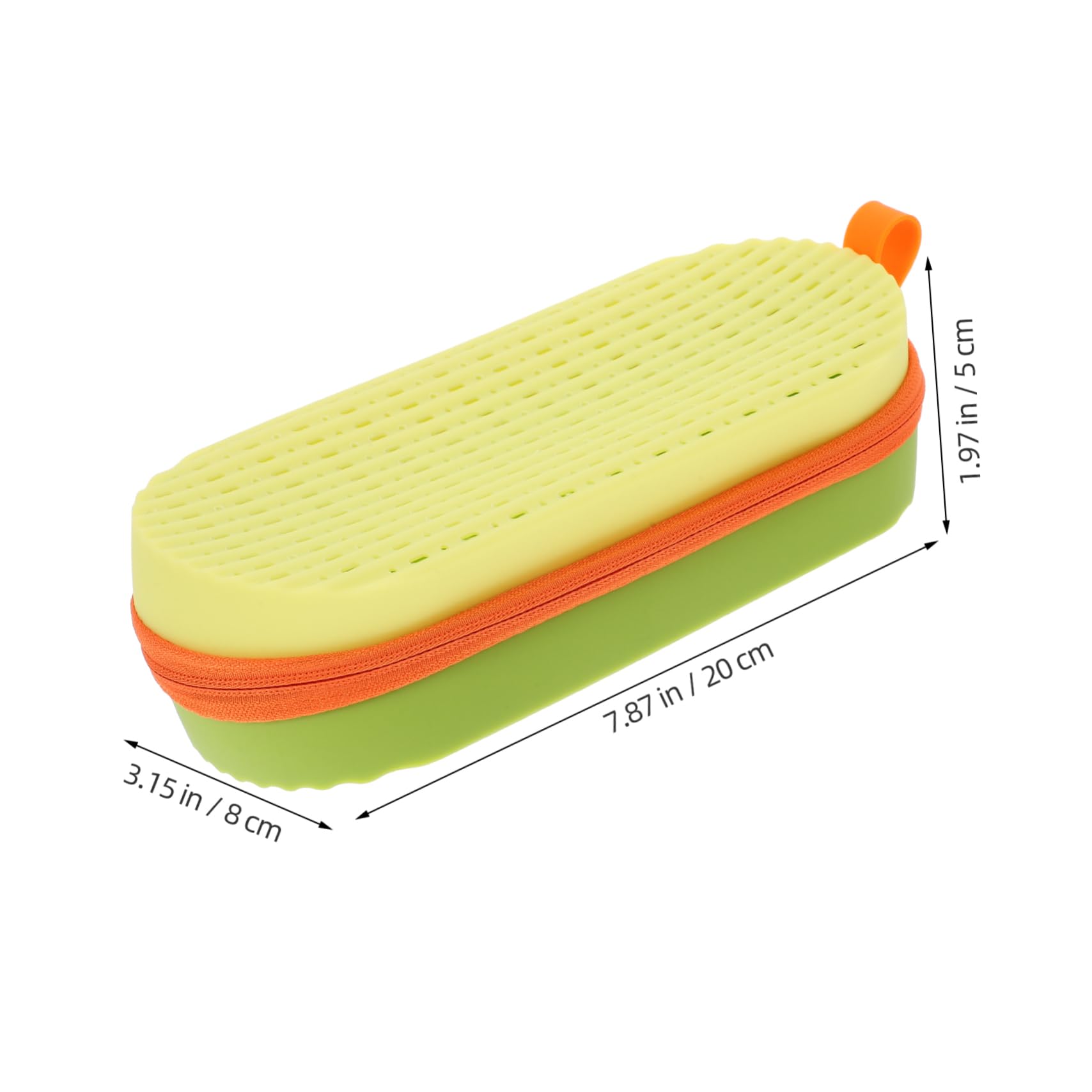 SUPVOX Silicone Swim Goggle Case Drain Holes Sturdy Goggle Box for to Standard Size Goggles