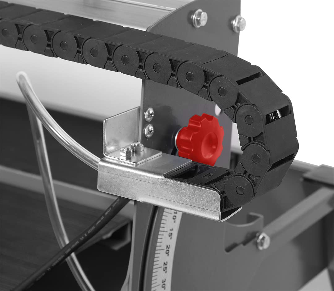 GRAPHITE Tagliapiastrelle e pietre da 1200 W, 230 x 25, area di taglio 1000 mm, lama: 230 mm x 25 mm, 2950 al minuto, profondità di taglio massima 90º/45º 43/37 mm