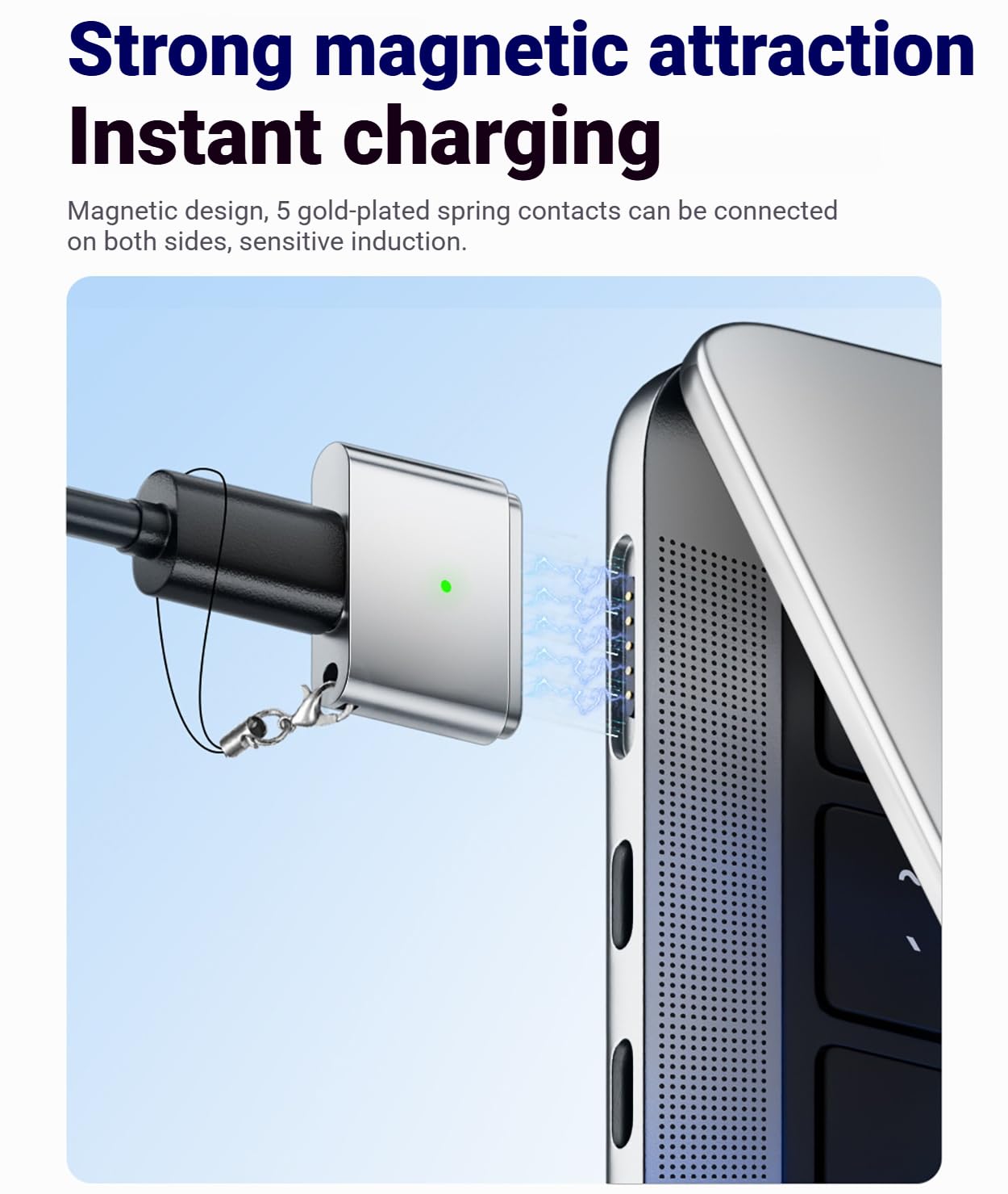 Amazon.co.jp: 100W PD MagSafe 3 USB-C充電ケーブル 磁気充電