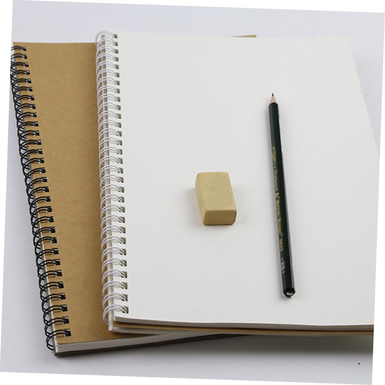 4 Pezzi Blocchi Da Disegno Carta Kraft e Bianca Per Schizzi e Acquerello Portatile e Resistente Per Artisti e Ragazzo Ragazza