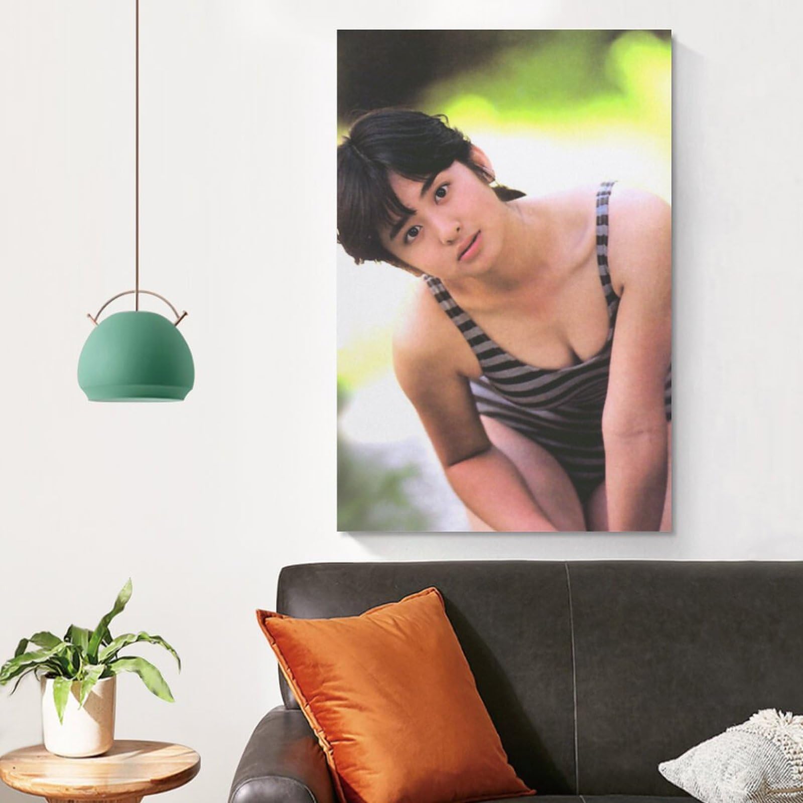 Amazon.co.jp: 斉藤由貴水着セクシー写真ポスター絵画 壁アート
