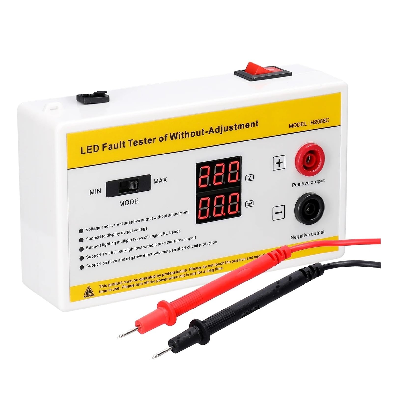 Portable LED Maintenance Tester LED Fault Detector TV Backlight Reparing Tool Multifunctional Versatile Usage