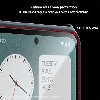 Case Compatible with Nothing CMF Phone 1, [Droproof] [Sweat-Proof] [Fingerprint-Proof] Shockproof Protective Phone Case Fits Nothing CMF Phone 1,Black