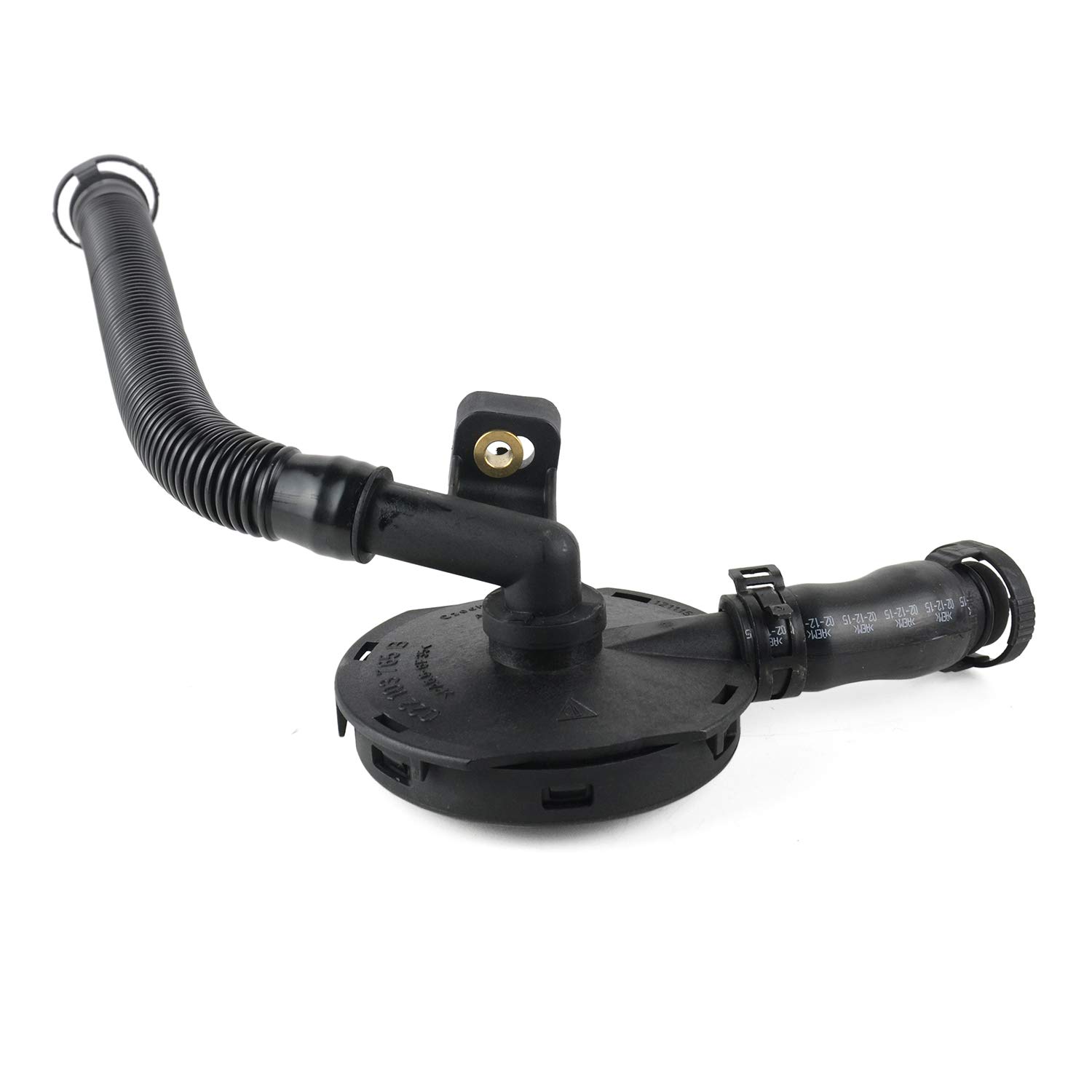 Koomaha 95511076500 Crankcase Vent Valve With Pcv Valve Replacement For Porsche Cayenne 3.2L 2004 2005 2006