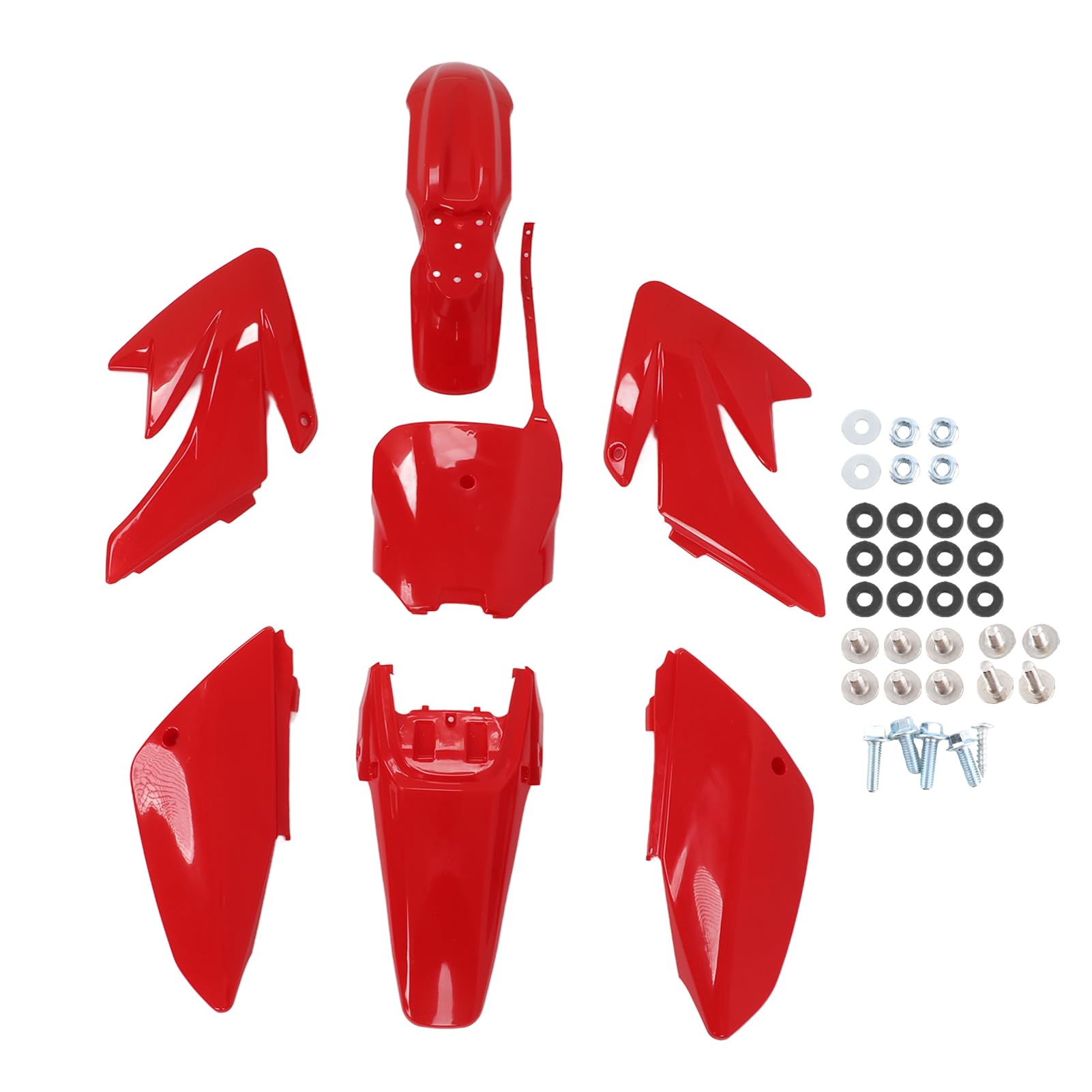 Kit Carenaggio Moto per CRF 70, Kit Sostituzione (A(red))