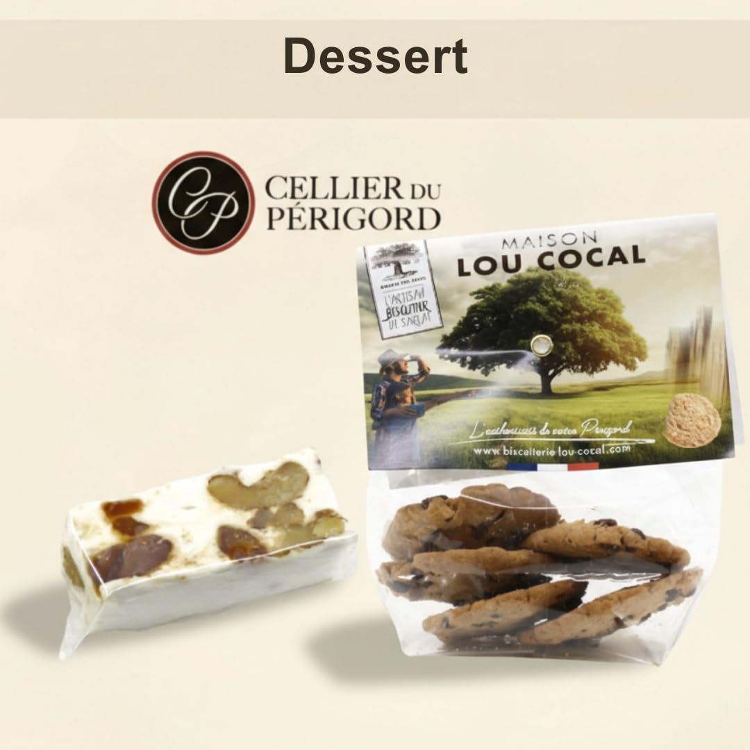 Cellier du Périgord Panier Gourmand Colis Uby et Exea - Vin | Foie gras de canard 120g, confit d'oignons, pain d'épices et vins Domaine Uby et Domaine Exea du Sud-Ouest en valisette