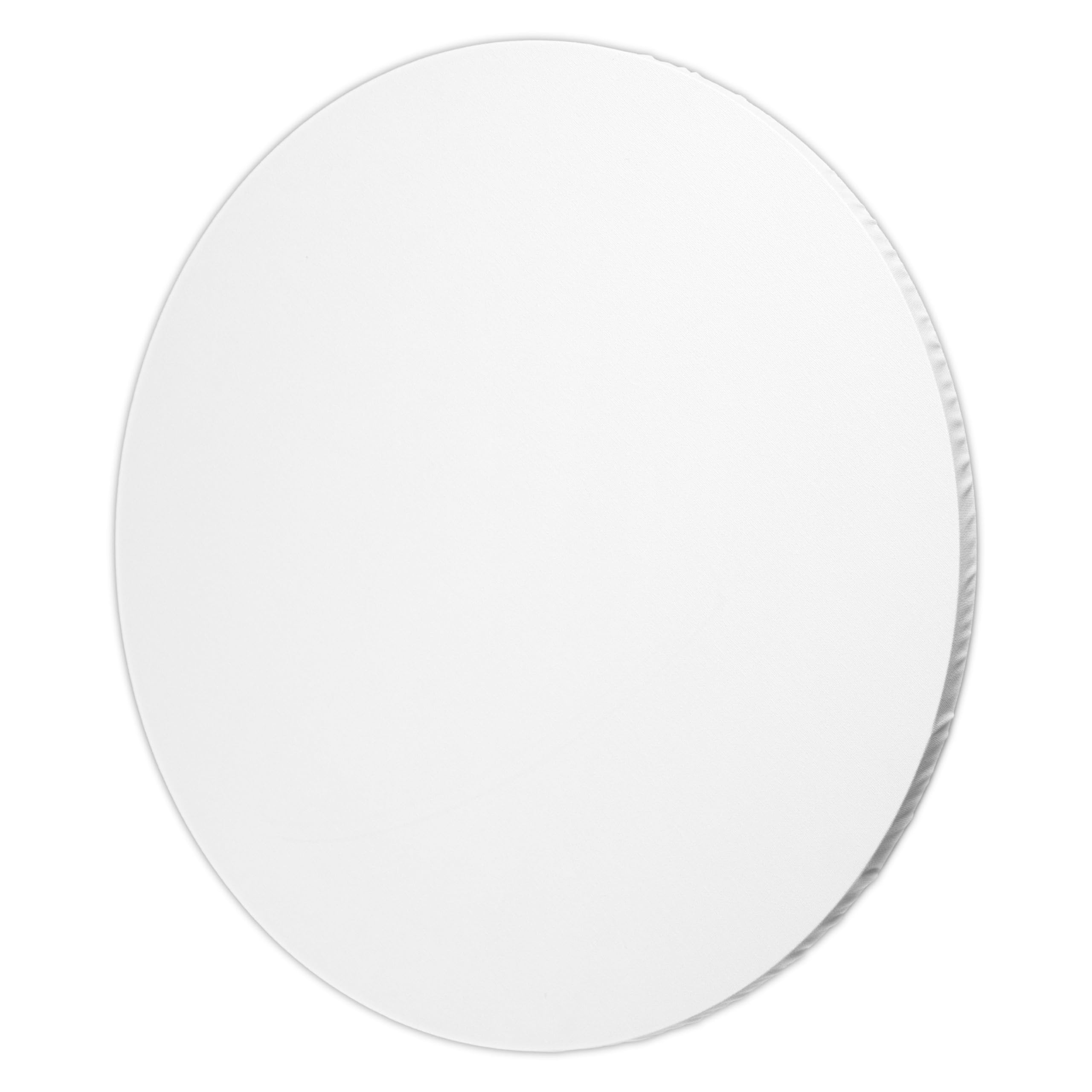 Art-Star 4X Toiles Rondes Ø 60 cm 280 GSM | Toile entoilée, Set de Toiles Rondes, Toile pré-apprêtée et prête à Peindre