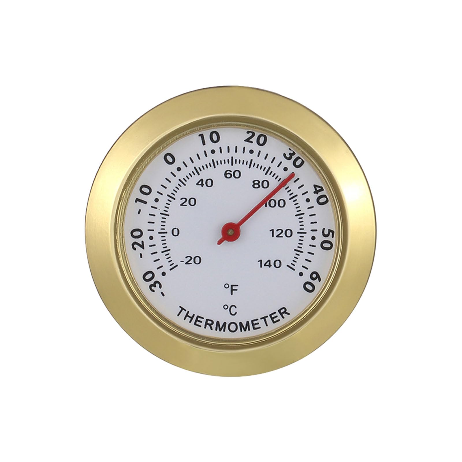 Hogtnd D Roun Analog Hygrometer Glass Roun 43Mm Moisture Etector Thermometer Analog Hygrometer Thermometer