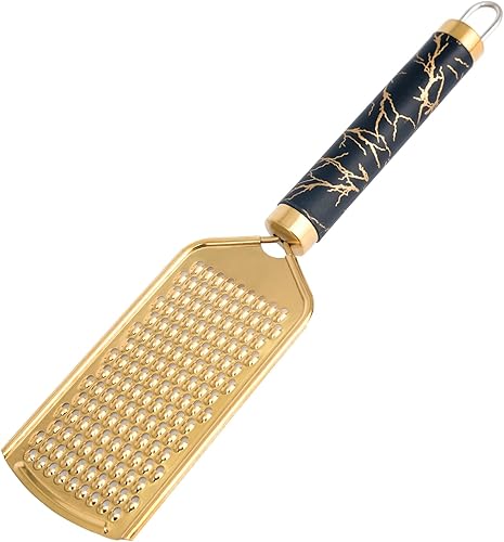 Miniatura 1 de Rallador de queso profesional, rallador de queso de acero inoxidable dorado de mano, rallador de manivela de mano, prácticos utensilios de cocina,