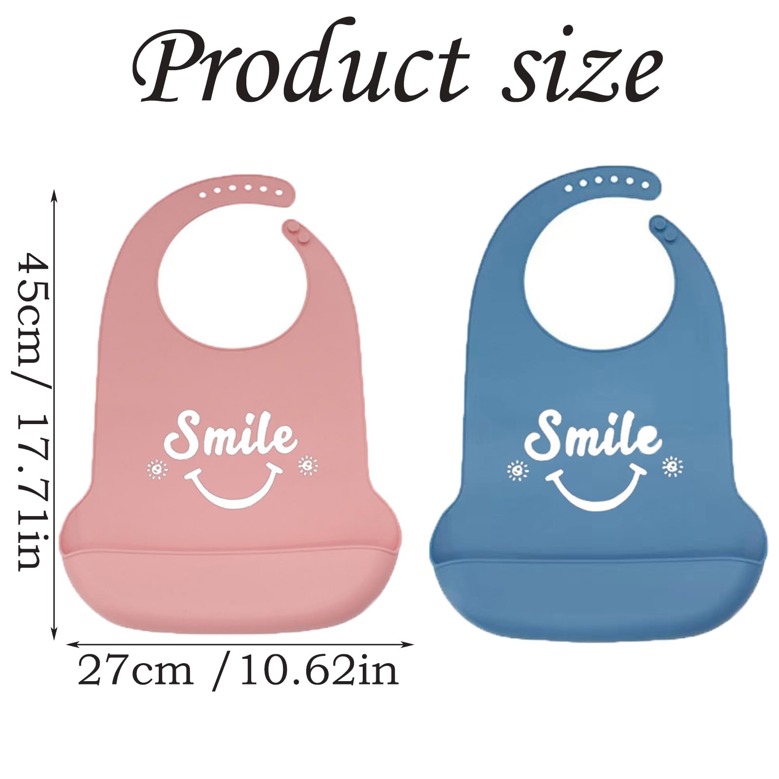 2 Piezas Babero Reutilizable Adulto, Baberos para Personas Mayores | Baberos para Personas Mayores, Adecuado para Hombres y Mujeres adultos, Ancianos