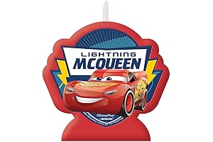 Disney/Pixar Cars 3 Race-Themed Birthday Candle