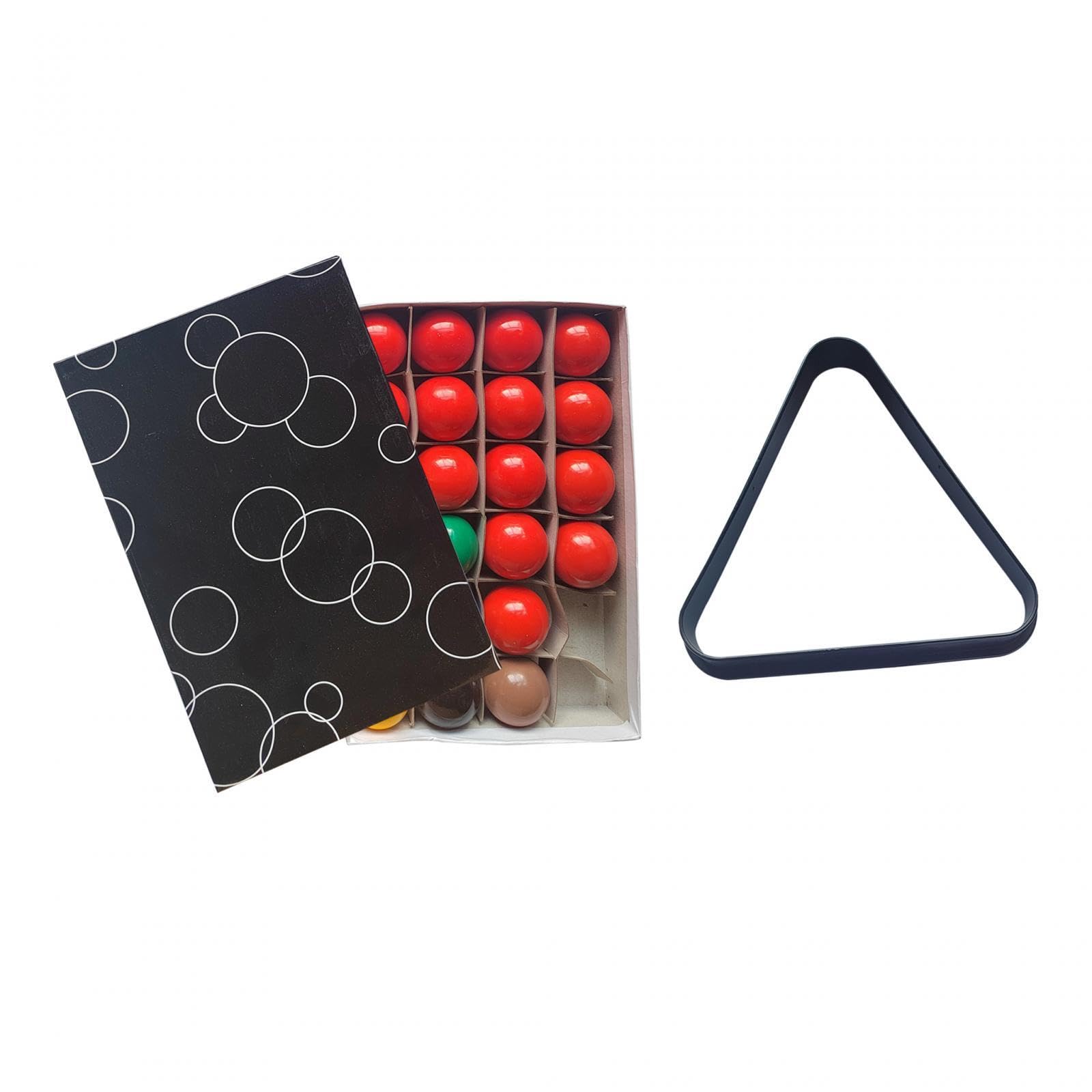 CALANDIS™ 22Pcs Mini Billiards Snooker Balls Set Full Set for Recreation Game Playroom 38mm with Tripod | Complete Ball Sets | Balls | Billiards | Indoor Games-image-45