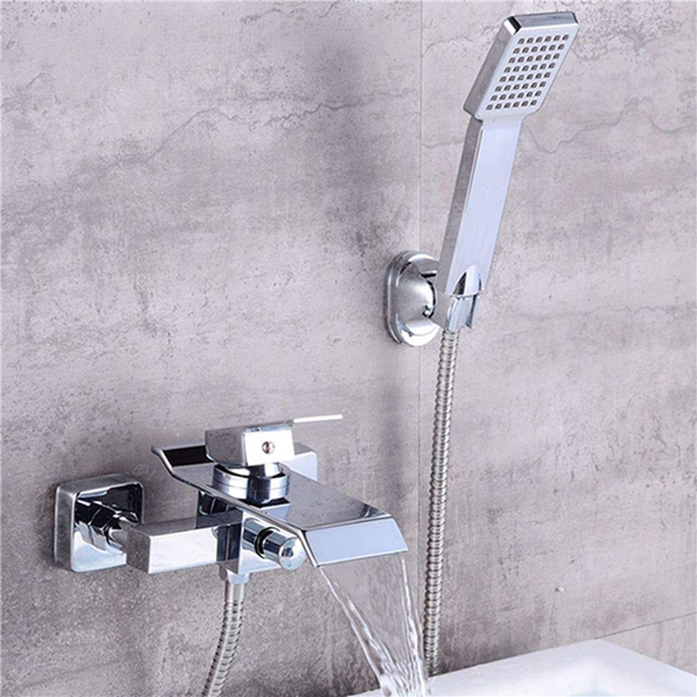 Robinet cascade mural pour éliminer les éclaboussures de bain