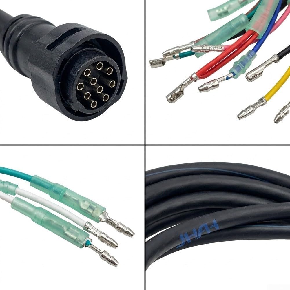 Cavo Motore Fuoribordo 6M 10-Pin Sostituzione 688-8258A-20 | Sostituzione diretta OEM, connettore 10-pin, lunghezza 6 metri, installazione plug-and-play
