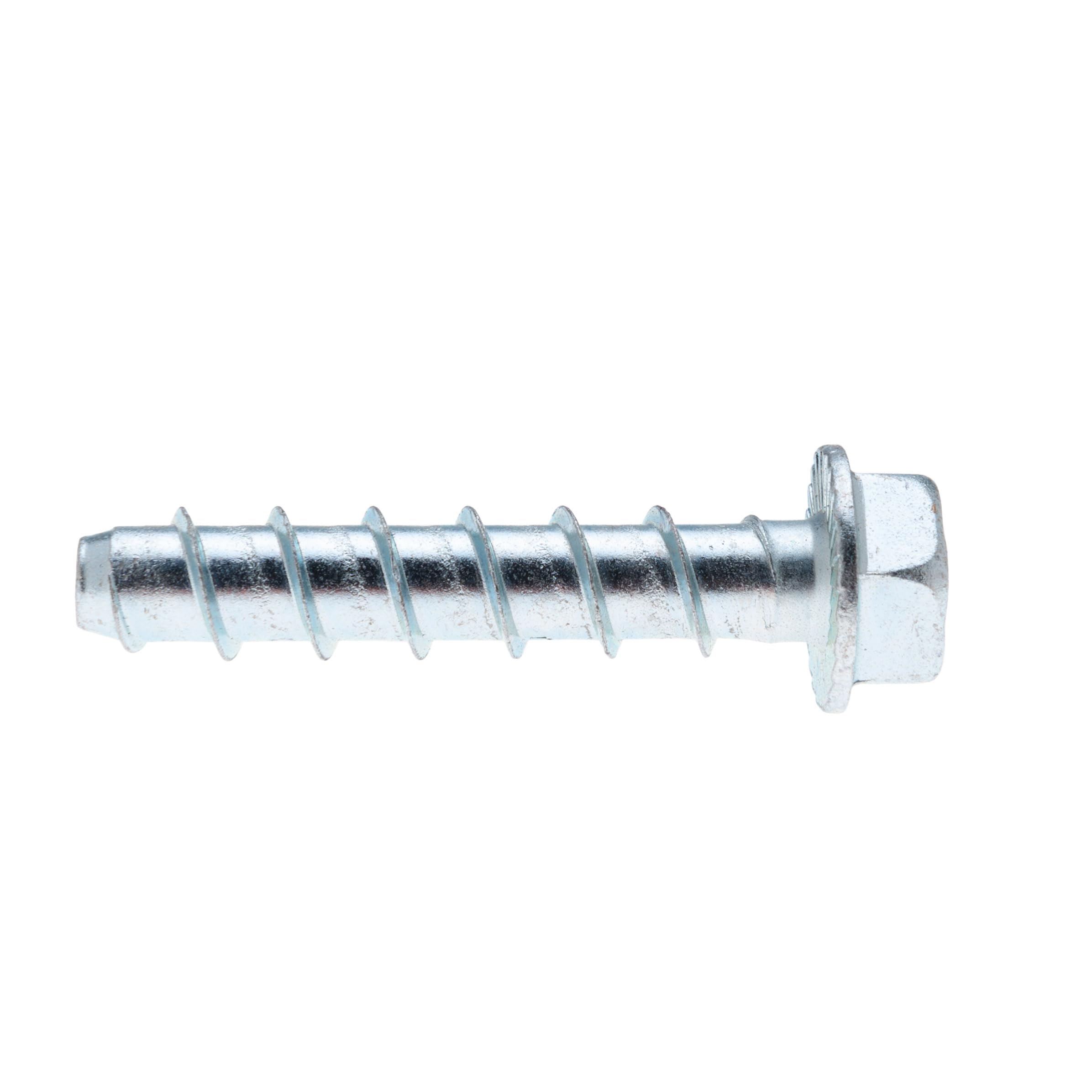 M8 Concrete Anchor Bolt, Self Tapping Coarse Threaded Masonry Screw, Flanged Hex Head - Image 4