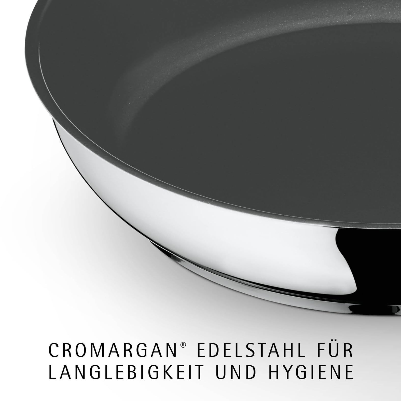 WMF Devil Pfannenset Induktion 2-teilig – Bratpfannen 24, 28 cm – Edelstahl Cromargan Antihaft Pfannen Set, beschichtet, spülmaschinengeeignet, backofenfest, hitzebeständig und kratzfest
