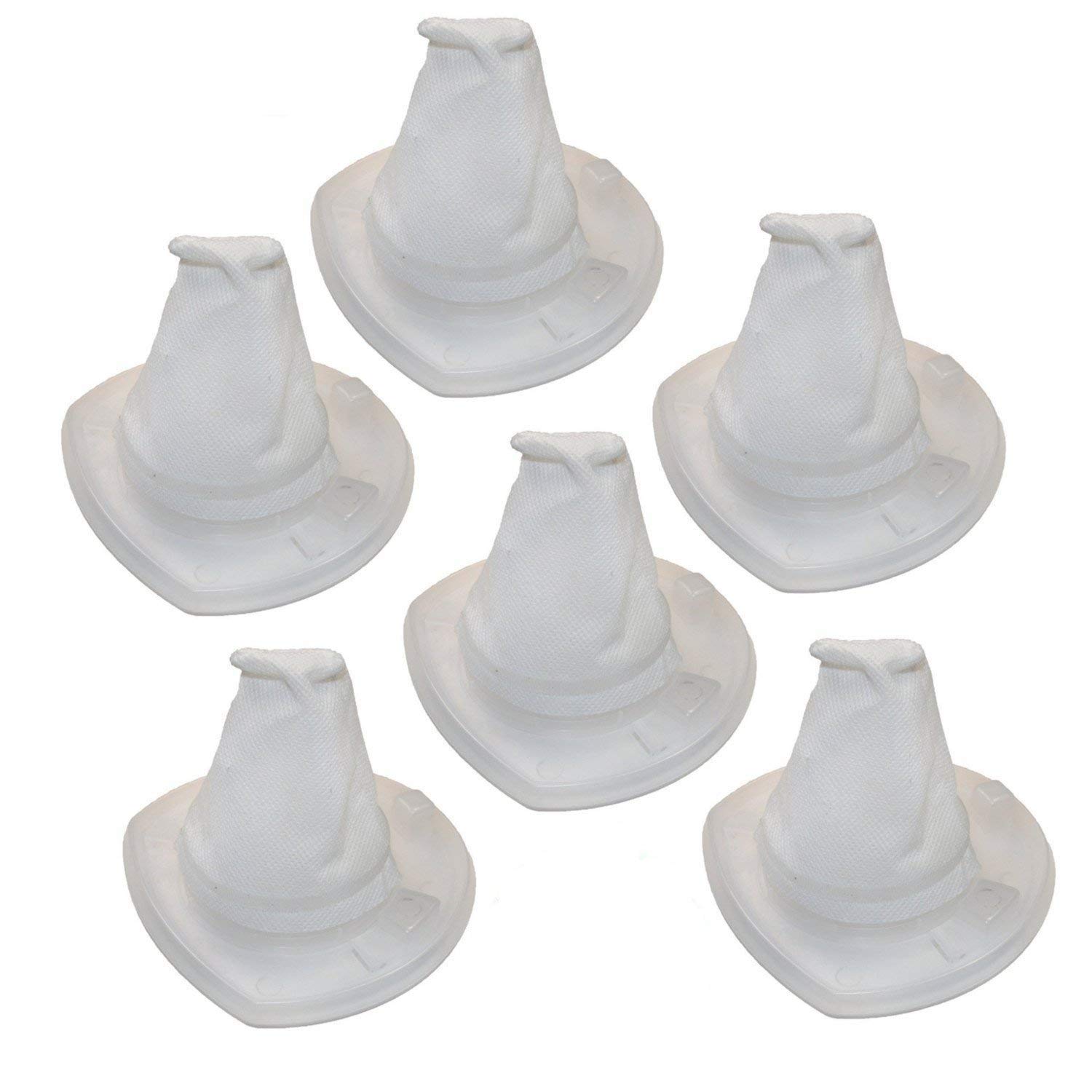 HQRP Lot De 2 Filtres Compatibles Avec Les Aspirateurs à Main Black