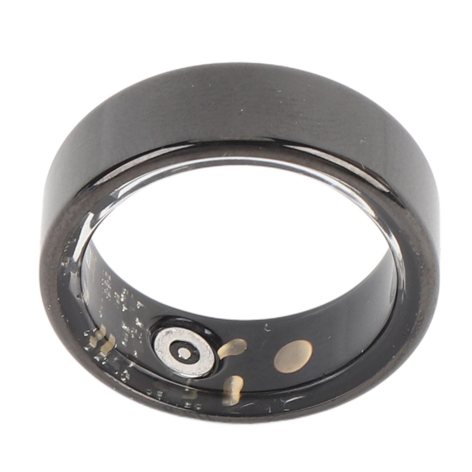 Yosoo Health Gear Smart Ring Fitness Tracker, Contapassi Bluetooth con Cardiofrequenzimetro, Anello Sanitario in Acciaio Inossidabile con Tolleranza All'acqua IP68, (13 ID: 22,2 mm/0,87 pollici,