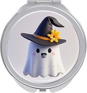 Makeup Mirror Ghost Witch Hat Vanity Mirror 1...