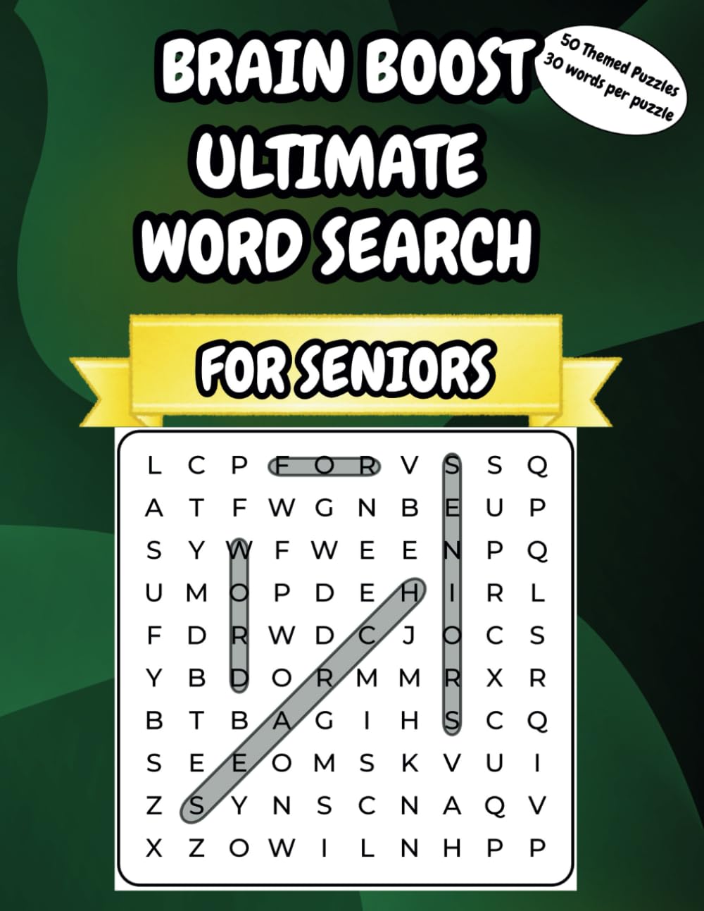 Brain Boost Ultimate Word Search for Seniors