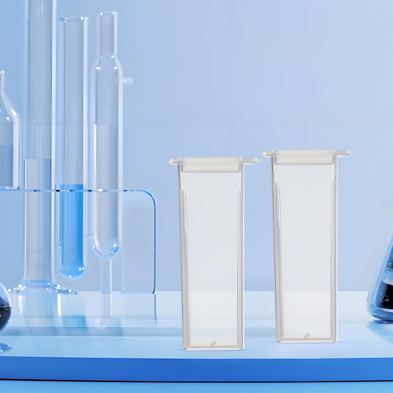 iplusmile Scatola Porta Vetrini Per Microscopio 8.70X2.70X1.80Cm Con a Fessura Per Diapositive Separate Contenitore Di Stoccaggio Sicuro Per Laboratorio Patologico
