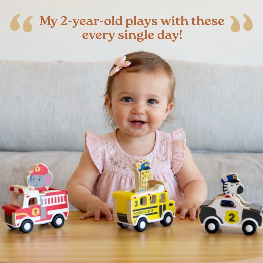 Move2Play, Coche de juguete de madera