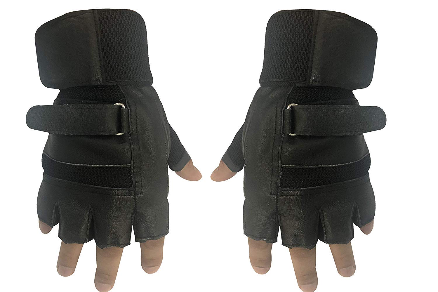 SportsFitt Gym Gloves/Cycling Gloves/Stretchable Size for Both Men and Women, Odor-Free and Clean (Free Size)(Black) (B084G56GH5) Amazon Price History, Amazon Price Tracker