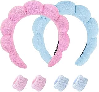 Juego de diadema y pulsera de spa para mujer,...