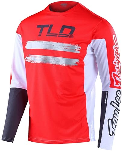 Troy Lee Designs Maillot de ciclismo MTB para bicicleta de montaña, para jóvenes, Sprint Jersey, Negro