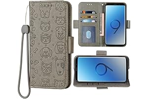 Xiomi Mi 9T Wallet Case with Wrist Strap and Card Holder