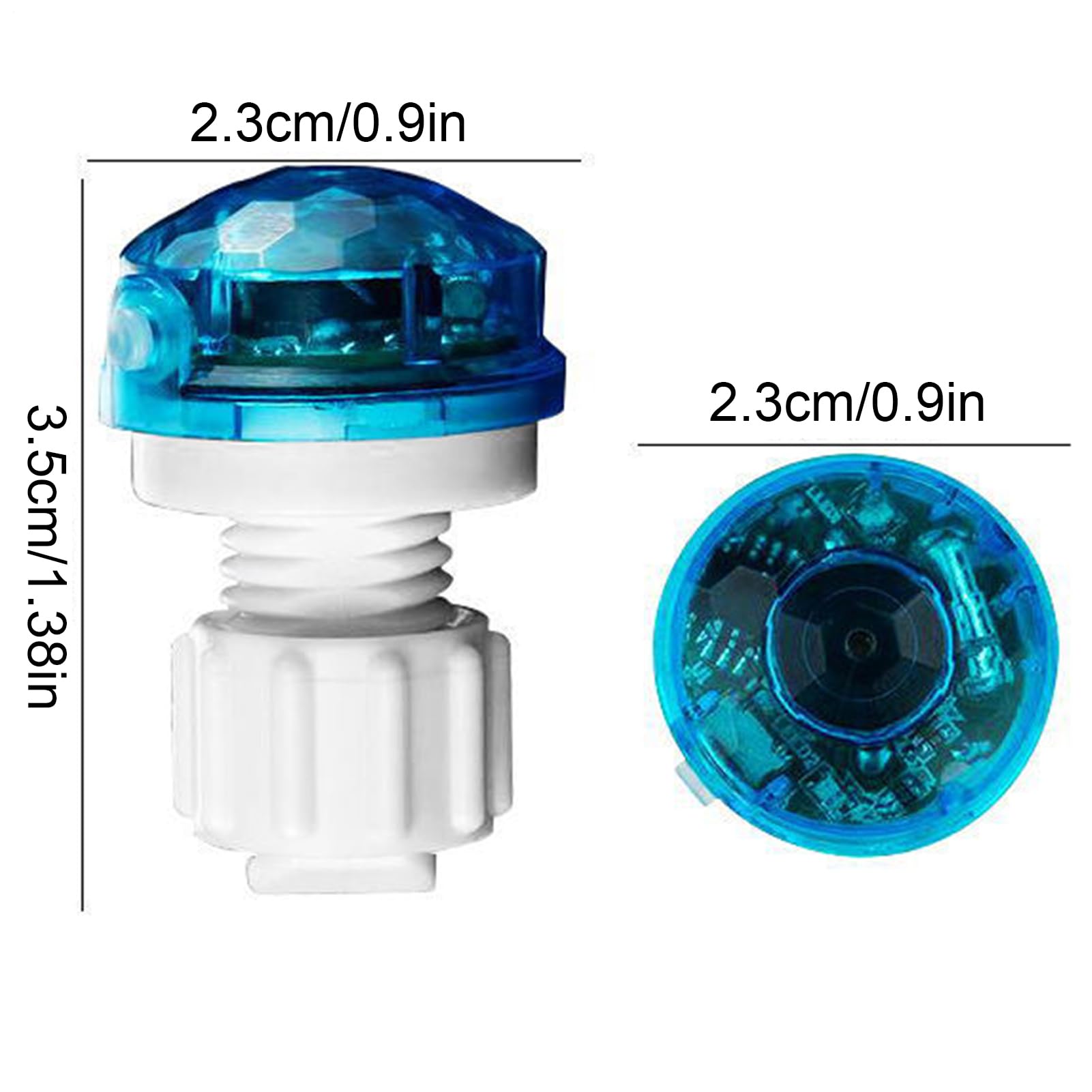 Fishing Rod Bite Alarm, LED Sensitive Electronic Fishing Alarm, Alert Bell for Casual Activity, Gear for Beginners & Experienced Anglers, 1.38 x 0.91 Inches