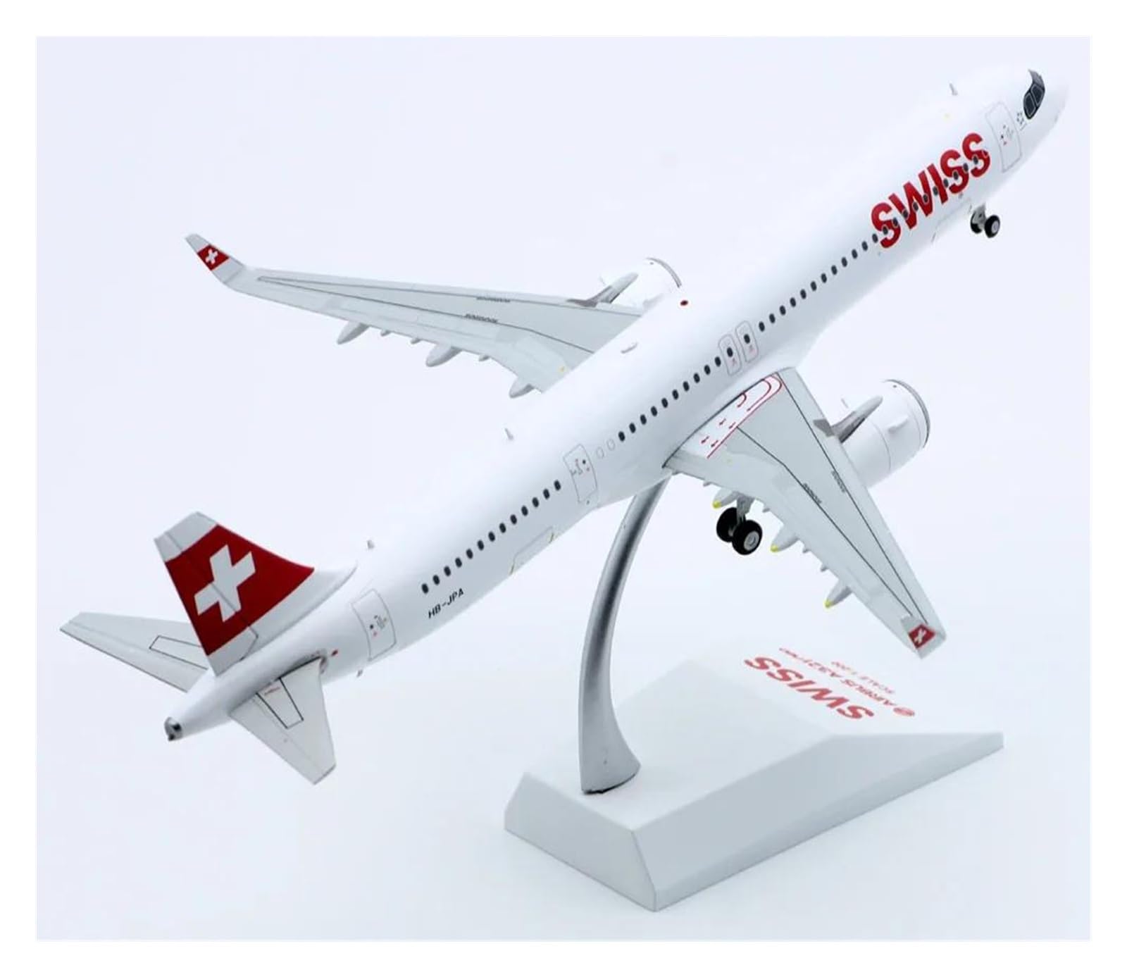 Maquette avion Swiss A321NEO Star Alliance 1:200 le cadeau idéal pour passionné d'aviation