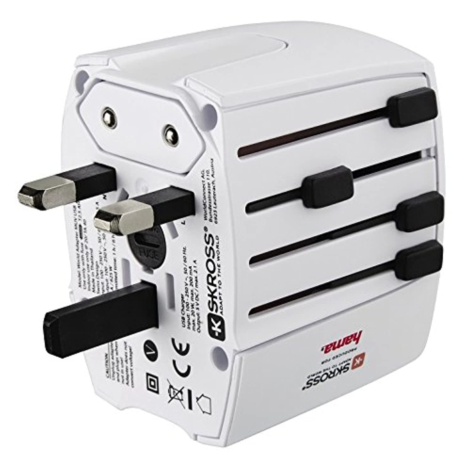 Hama128226 USB WORLD TRAVEL ADAPTER